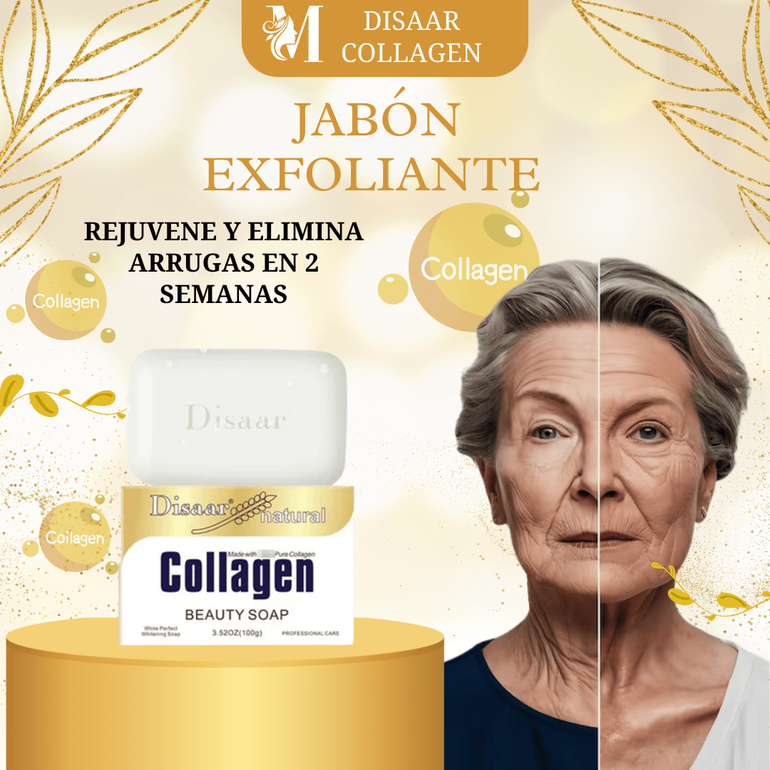 Kit de Colágeno Disaar (Crema + Aceite + Jabón) - ¡RENUEVA EL CUIDADO DE TU PIEL! 😍