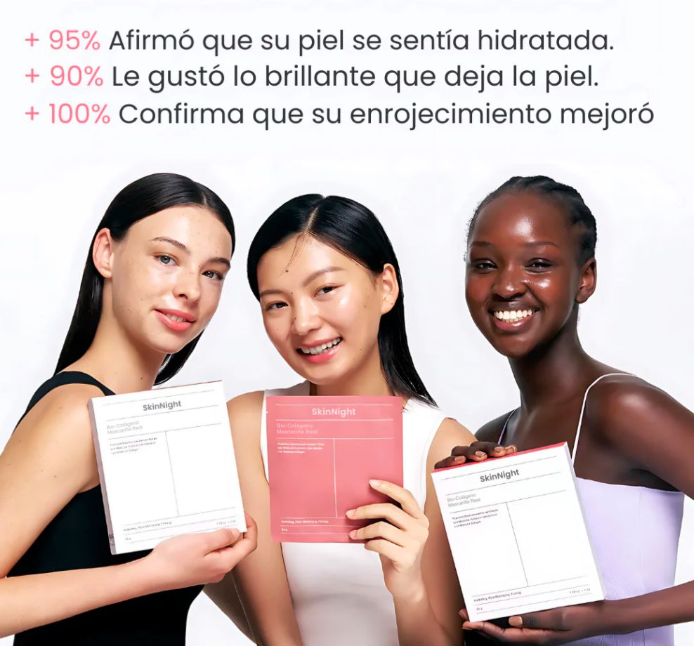 Biodance™ - Mascarilla de Colágeno - La Mas Viral del Mercado 😍Pack de 4 Mascarillas😍
