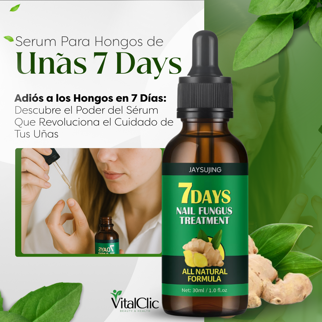 Serum 7 Days para el Hongo en las Uñas - LUCE UNAS UÑAS SANAS Y HERMOSAS 😱50% DE DESCUENTO😱