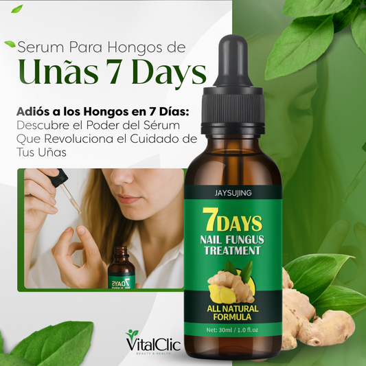 Serum 7 Days para el Hongo en las Uñas - LUCE UNAS UÑAS SANAS Y HERMOSAS 😱50% DE DESCUENTO😱
