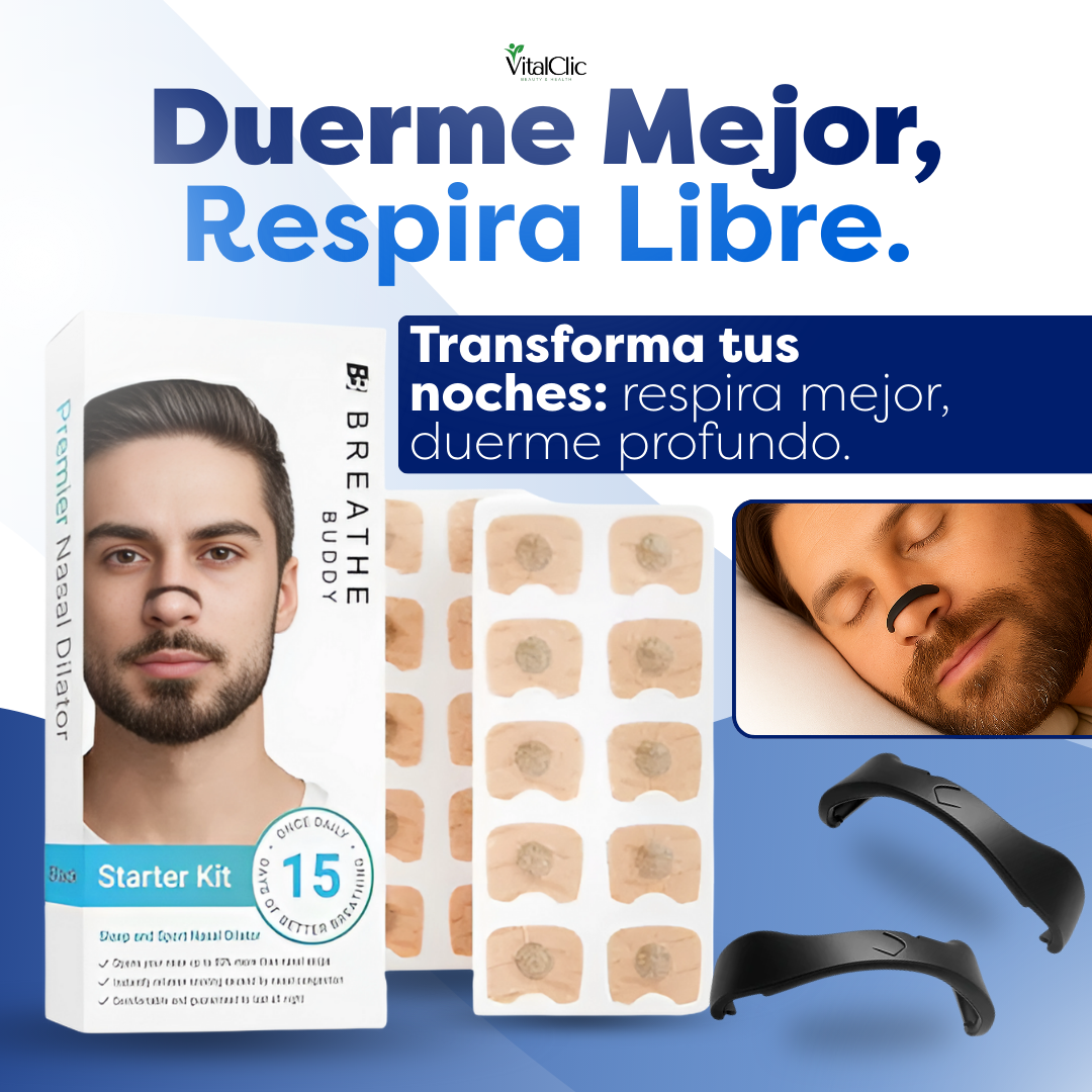 Dilatador Nasal Premium - LA LIBERTAD DE RESPIRAR A PLENITUD 😱LLEVA 2 Y PAGA 1😱