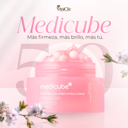 Medicube™ - Hidratante Facial con Salmón Dna 55 Gr - HIDRATA Y REJUVENECE TU ROSTRO😍