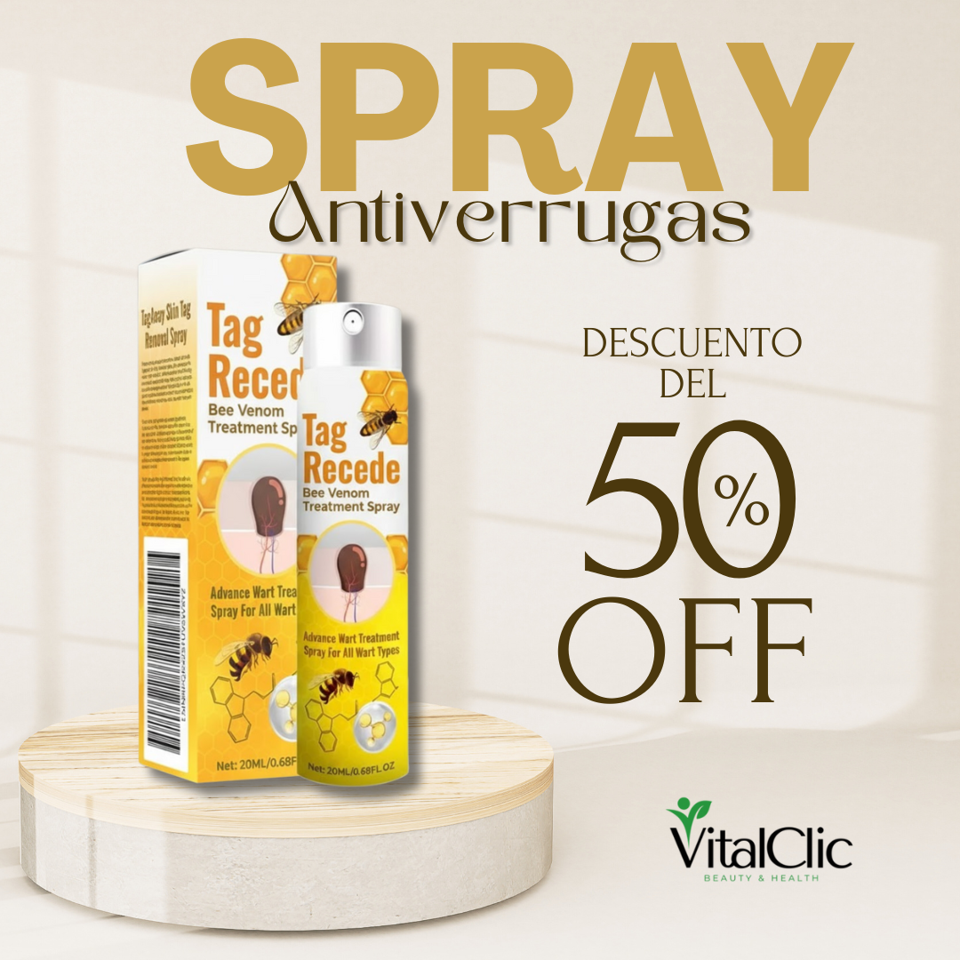 Spray Antiverrugas - DILE ADIÓS A LAS VERRUGAS Y LUCE UNA PIEL SANA EN SEGUNDOS 😱LLEVA 2 Y PAGA 1😱