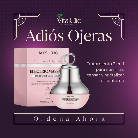 Rejuvenecedor para el Contorno de los Ojos con Masajeador Electrico 😍PRODUCTO EN TENDENCIA😍