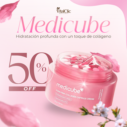 Medicube™ - Hidratante Facial con Salmón Dna 55 Gr - HIDRATA Y REJUVENECE TU ROSTRO😍