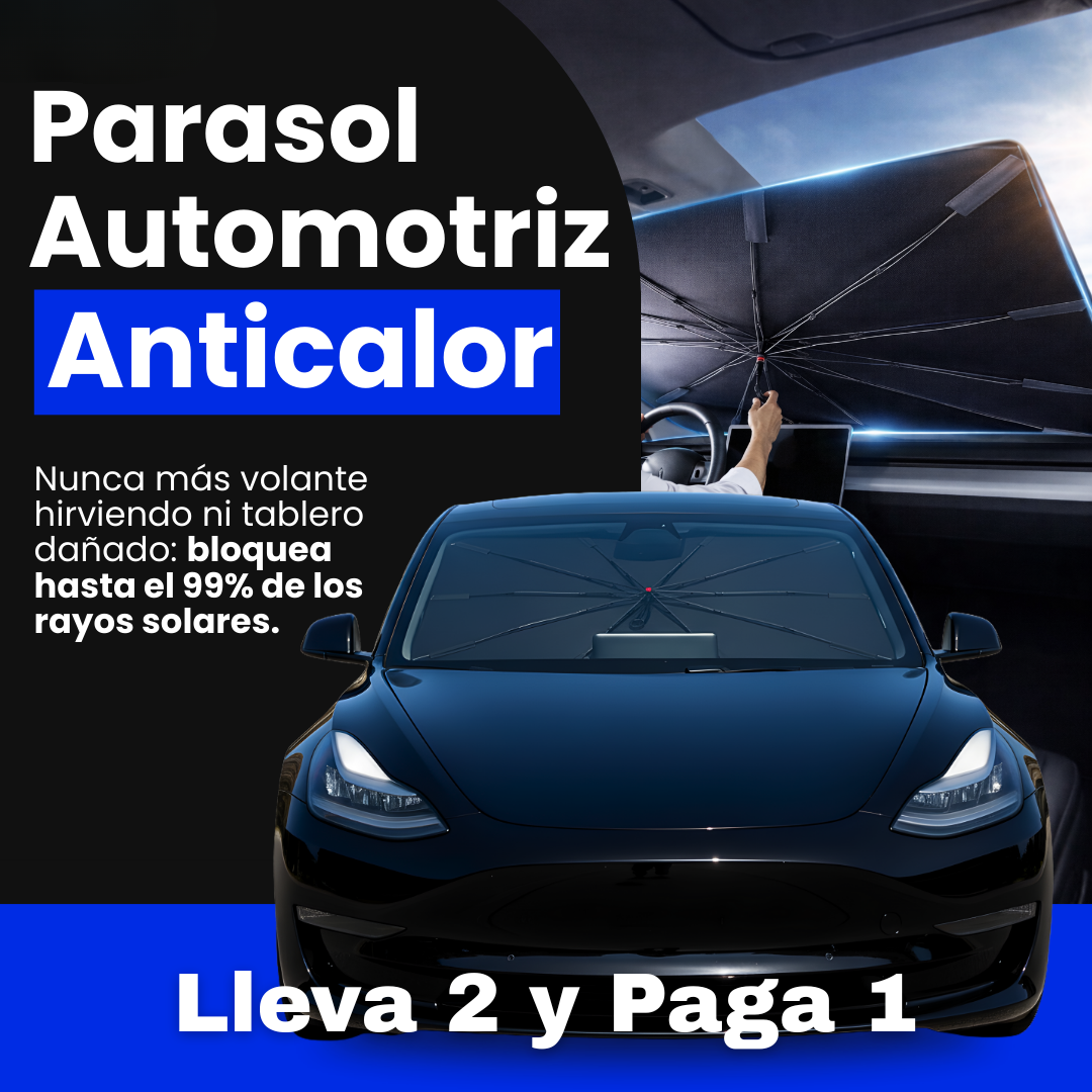 Parasol para Auto - PROTEGE TU AUTO EN ESTE VERANO 😱Lleva 2 y Paga 1😱