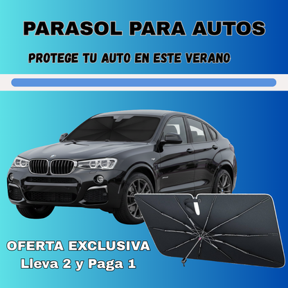 Parasol para Auto - PROTEGE TU AUTO EN ESTE VERANO 😱Lleva 2 y Paga 1😱