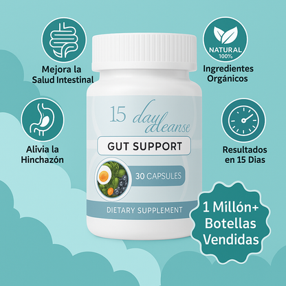Day Cleanse™ 30 Capsulas - DESINTOXICA TU CUERPO NATURALMENTE 🍃
