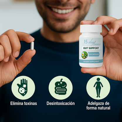 Day Cleanse™ 30 Capsulas - DESINTOXICA TU CUERPO NATURALMENTE 🍃