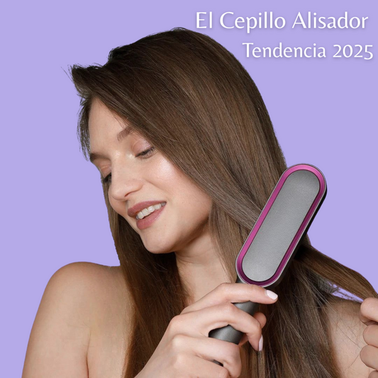 GlowLiss® - Cepillo Alisador Premium - Transforma tu Melena en Segundos😍 50% DE DESCUENTO😱