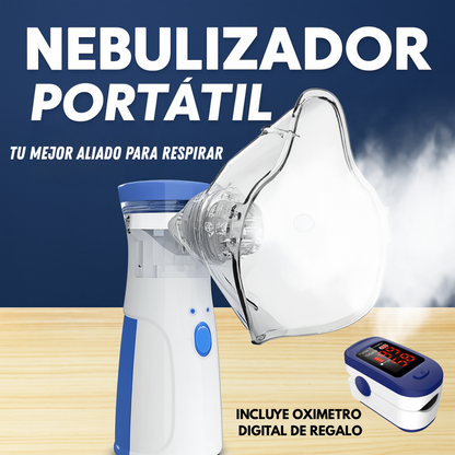 Nebulizador Portátil - TU MEJOR ALIADOR PARA RESPIRAR PROFUNDAMENTE🫁