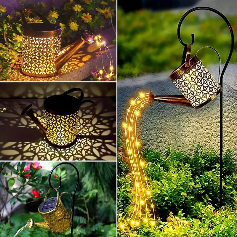 Regadera con Luces Solares ✨ LA TENDENCIA EN ESTA NAVIDAD 😍50% DE DESCUENTO😍
